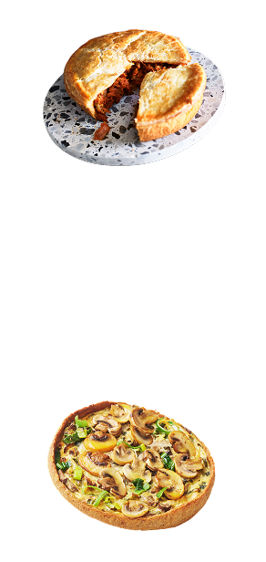 Quiches en pies